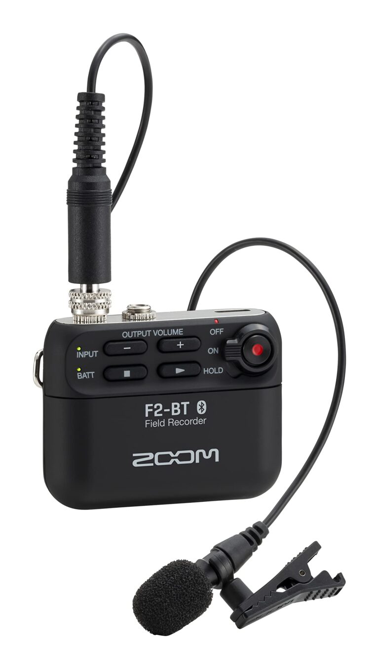 🔥 Zoom F2-BT Lavalier Recorder with Bluetooth, 32-Bit Float Recording  — $109.00  (was $194.99)