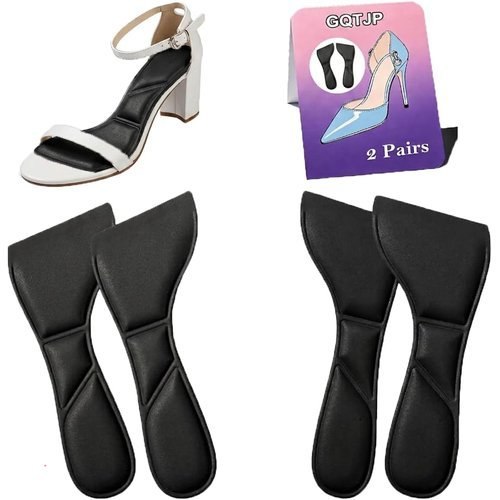🔥 3/4 High Heel Cushion Inserts, Black Pads, Large, 2 Pairs  — $4.99  (was $12.99)