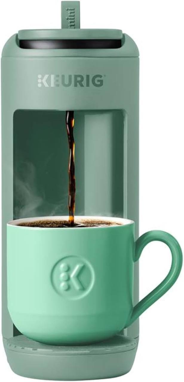 🔥 Keurig K-Mini Mate Single Serve K-Cup Pod Coffee Maker, Brews Up to 12 oz Cup, Compact Portable Coffee Machine for Small  — $49  (was $89)