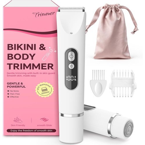 🔥 Bikini Trimmer for Women, Smooth Electric Razor for Sensitive Skin  — $14.99  (was $49.98)