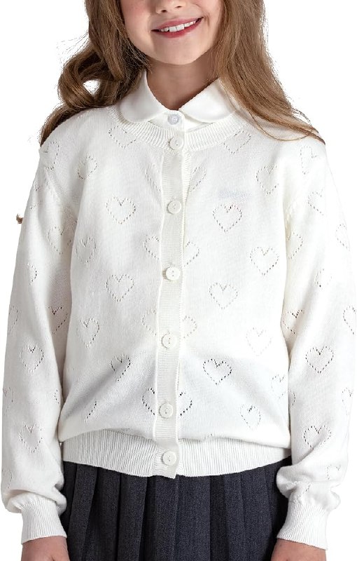 🔥 BOBOYOYO Girls Cotton Cardigans  — $6  (was $26)