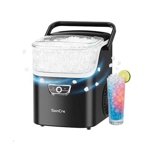 🔥 Nugget Ice Maker with Handle, 40lbs/Day Countertop Ice Maker Ready in 5 Mins  — $169.99  (was $399.99)