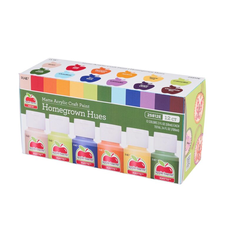 🔥 Apple Barrel Acrylic Craft Paint Set, Homegrown Hues  — $7.97  (was $11.99)