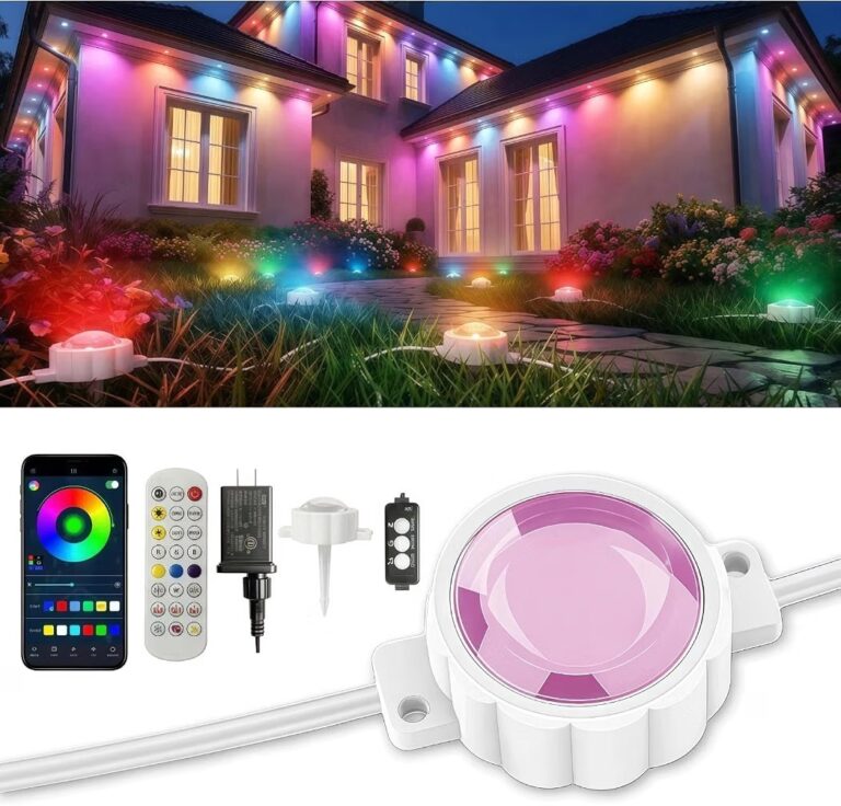 🔥 Permanent Outdoor Lights for eave, (101Ft 72 LED)  — $49  (was $99)