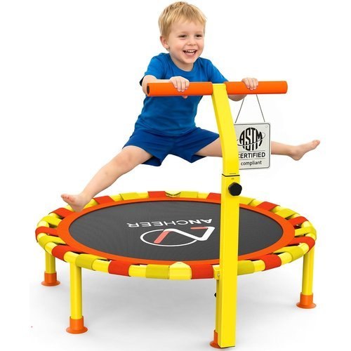 🔥 ANCHEER 38” Indoor Toddler Trampoline for Kids  — $37.99  (was $89.00)