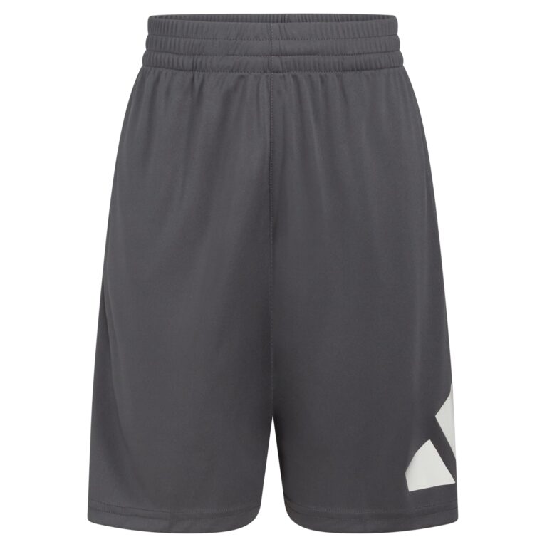 🔥 adidas Boys Husky Performance Logo Short Dark Grey  — $12.99  (was $20.00)
