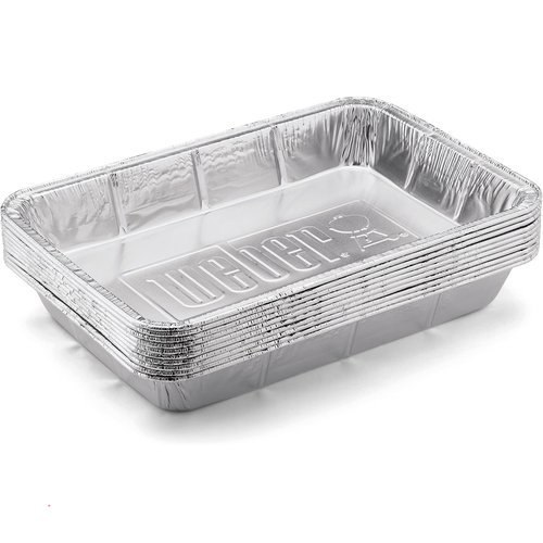🔥 Weber® Large Aluminum Drip Pans, 10‑Pack  — $4.99  (was $13.99)