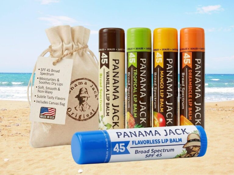 🔥 Panama Jack SPF 45 Sunscreen Lip Balm 5-Pack  — $7  (was $22)