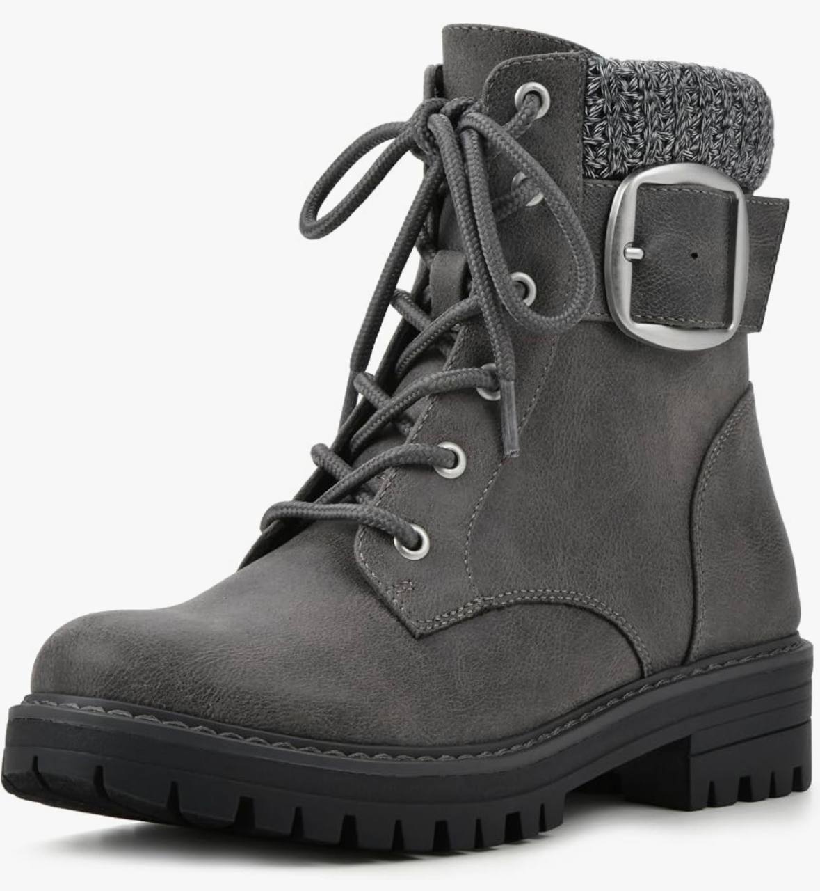 CLIFFS BY WHITE MOUNTAIN Women's Shoes Mentor Block Heeled Lace-Up Ankle Bootie