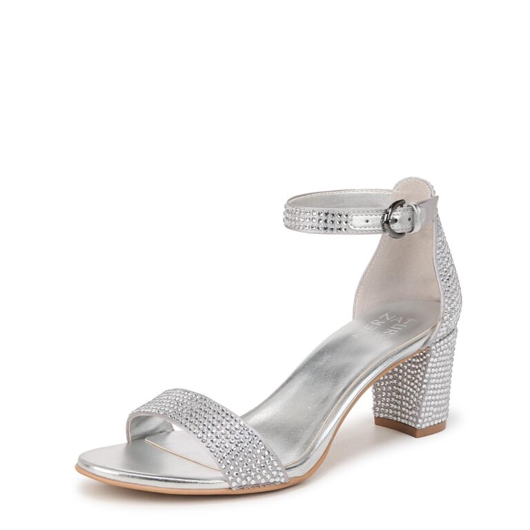 🔥 Naturalizer Women’s Vera Sandal Silver Glitz 8.5 W  — $74.97  (was $130.00)