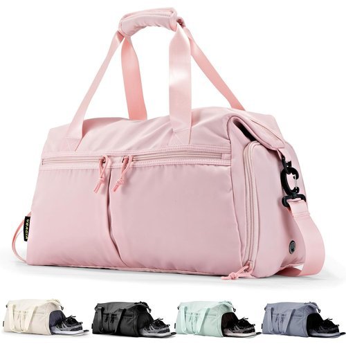 🔥 Weekender Duffel Bag with Shoe Compartment And Wet Pocket-Luggage Everyday  — $12.99  (was $25.99)