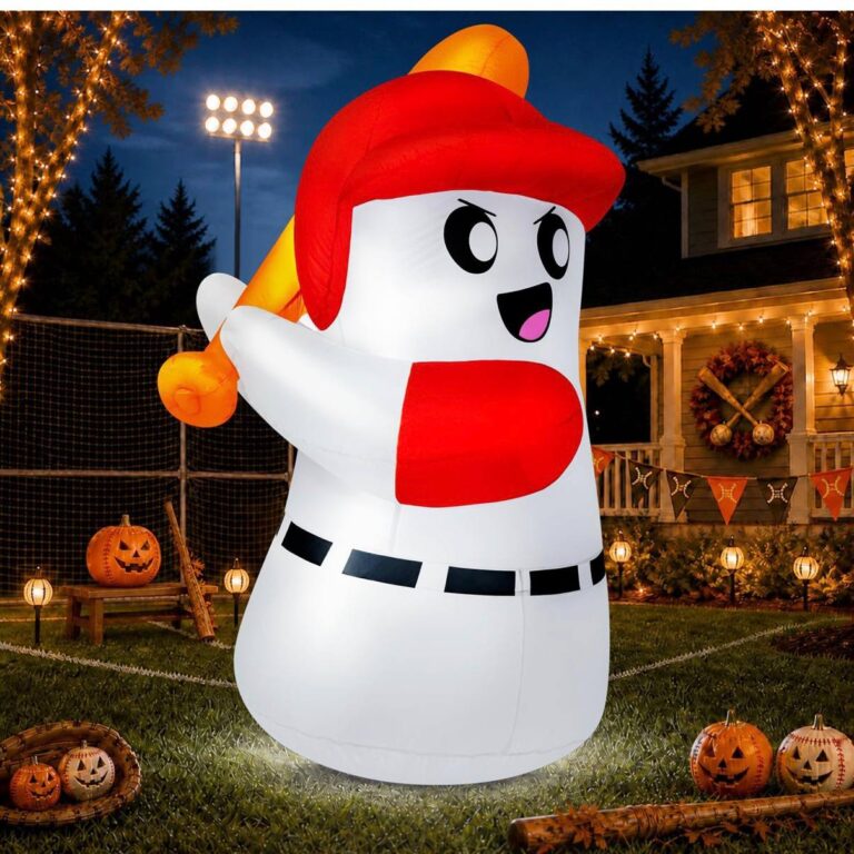 zukakii Halloween Inflatables Decoration Halloween Ghost Batter — $29 (was $79)