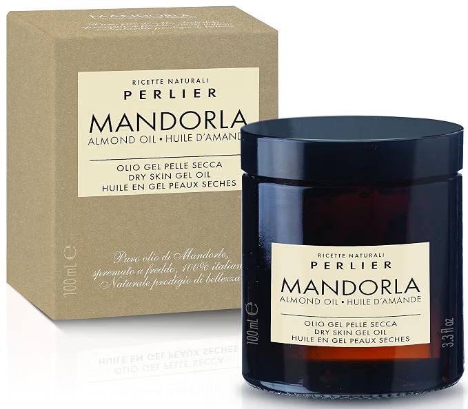 Perlier – Sweet Almond Oil Body Gel, 3.3 fl oz, Fast-Absorbing Nourishing Gel for Dry Skin, 100% Cold-Pressed Italian Al — $8 (was $60)