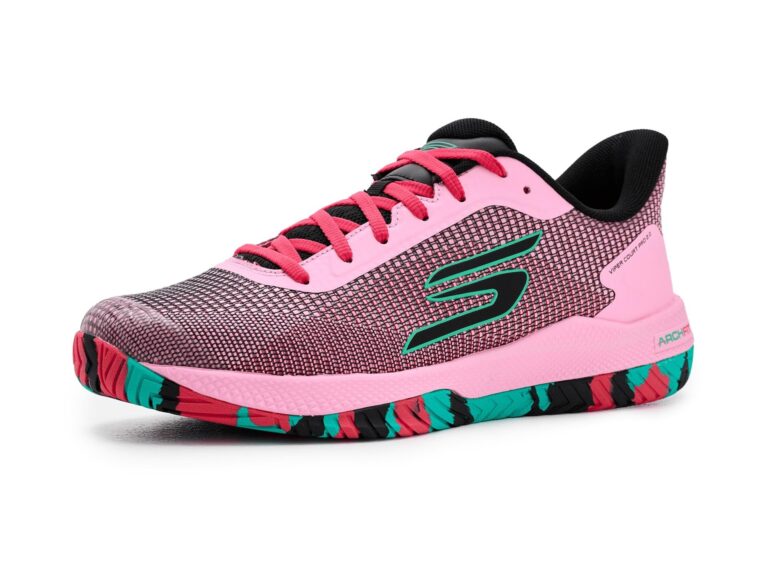 Skechers Men’s Pickleball Viper Court Pro 2.0 Sneaker, Pink/Black — $79.95 (was $120.00)