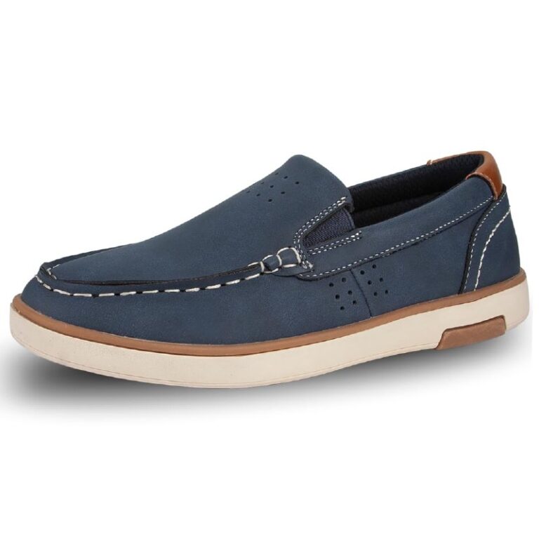 Deer Stags Boys’ Inspire Jr Slip On Youth Dress Moccasin Loafer for School — $33.03 (was $75.00)