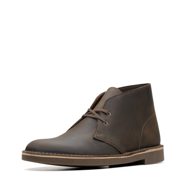 Clarks mens Bushacre 2 Chukka Boot, Beeswax — $42.99 (was $110.00)